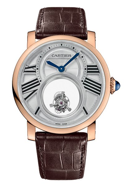 Replicas Cartier Rotonde Double Tourbillon Mysterieux