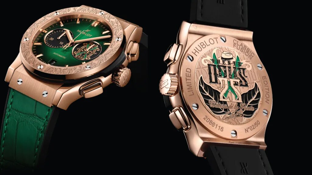 Hublot Classic Fusion Cronógrafo Arturo Fuente Edición Reloj Suizo De Imitacion